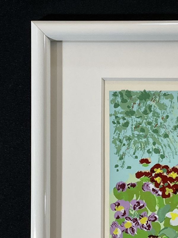 真作□シルクスクリーン□イーダ・ヴァリッキオ EDA Varricchio□花