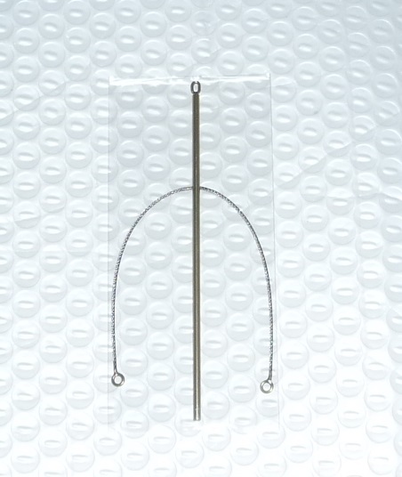 ★残りわずか★【竿しば】十字てんびん　新品１本　テナガエビ　ハゼ　釣りに効果大　十字天秤　手長エビ　_1