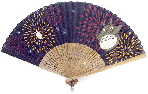 ジブリ となりのトトロ 扇子 夏の大花火 扇子 売買されたオークション情報 Yahooの商品情報をアーカイブ公開 オークファン Aucfan Com