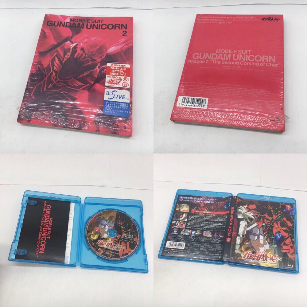 機動戦士ガンダム UC ユニコーン Blu-ray ブルーレイ BD 全7巻セット 初回限定版 劇場限定版 初回生産特典 カトキハジメ 再生未確認_4