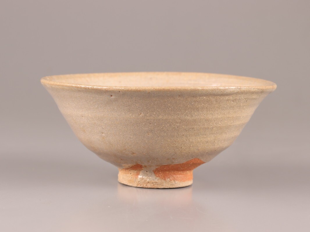 古美術 朝鮮古陶磁器 李朝 茶碗 仕覆 時代物 極上品 初だし品