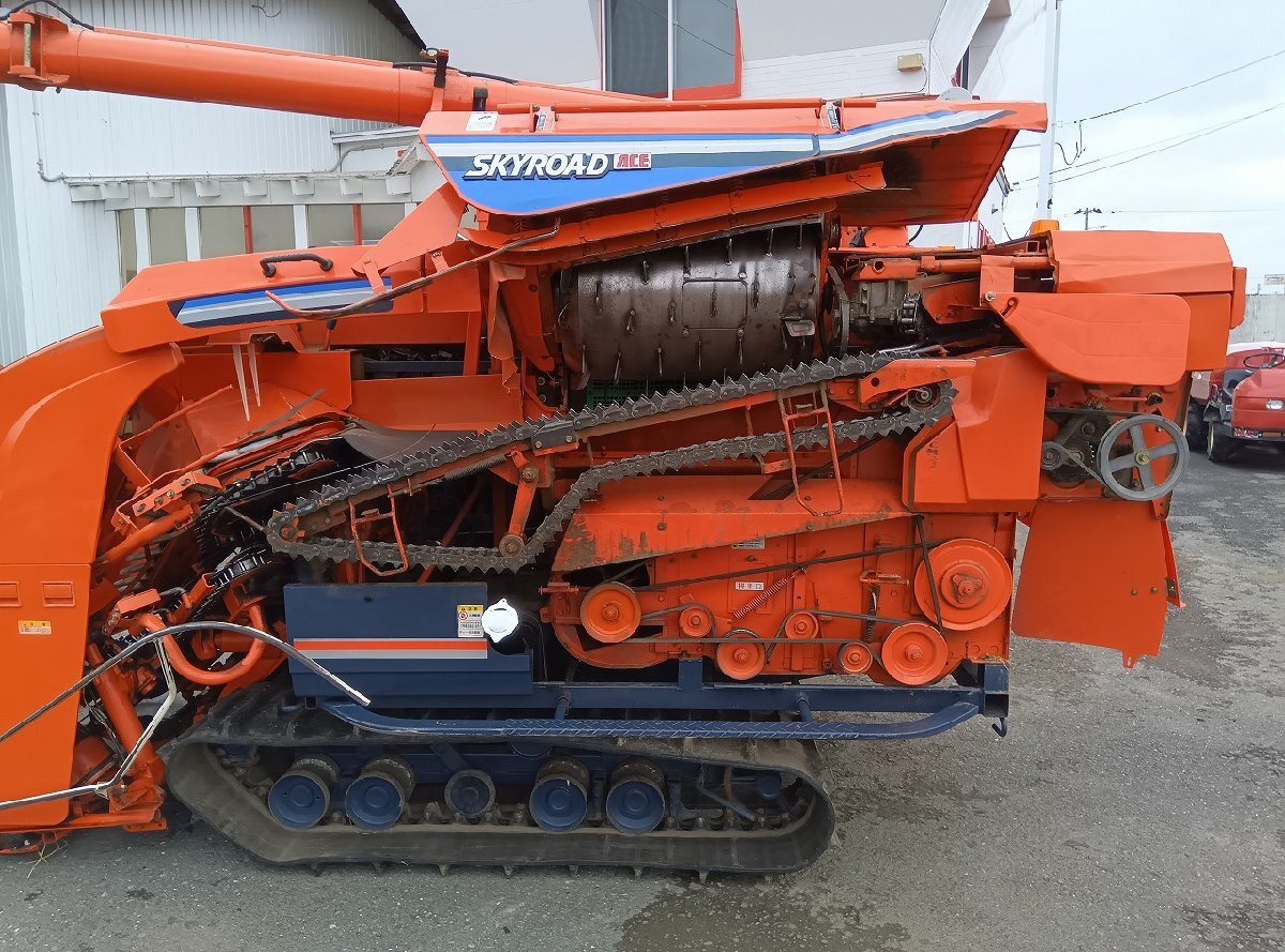 青森）クボタ コンバイン ACE261 スカイロード 26馬力 859時間 3条刈 