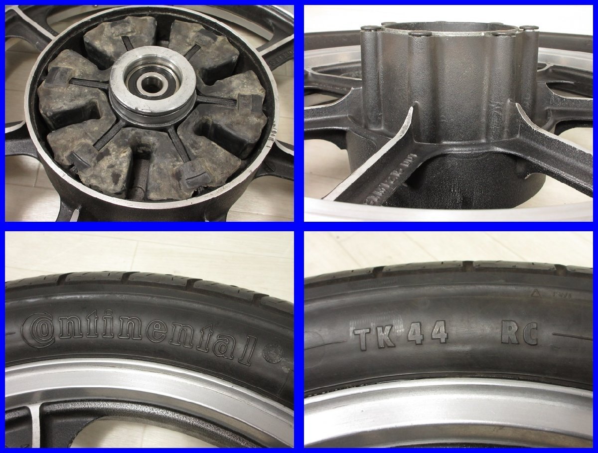 ☆8D79 Z750FX3 KZ750E リアホイール ENKEI タイヤ 山あり 160