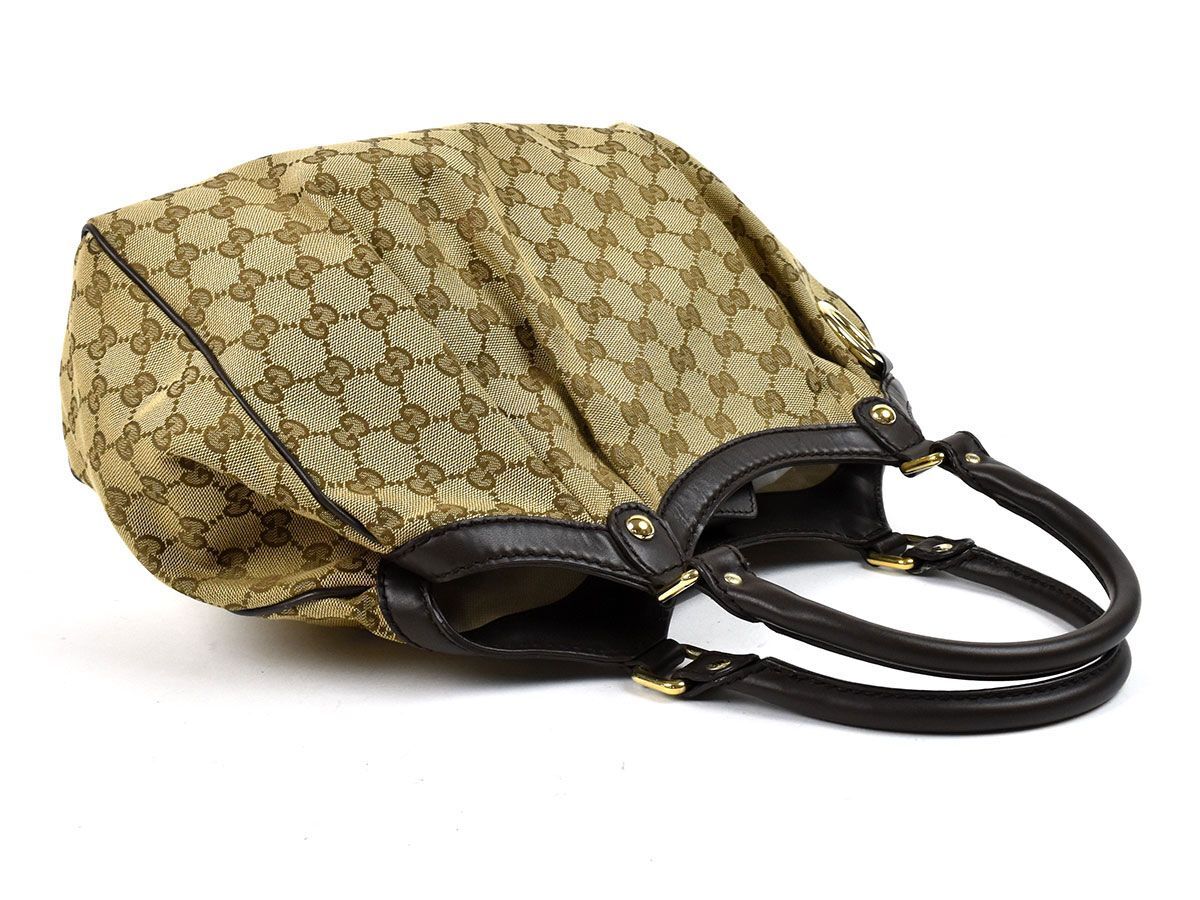 183759〇 GUCCI グッチ GG柄 スーキー トートバッグ ハンドバッグ 