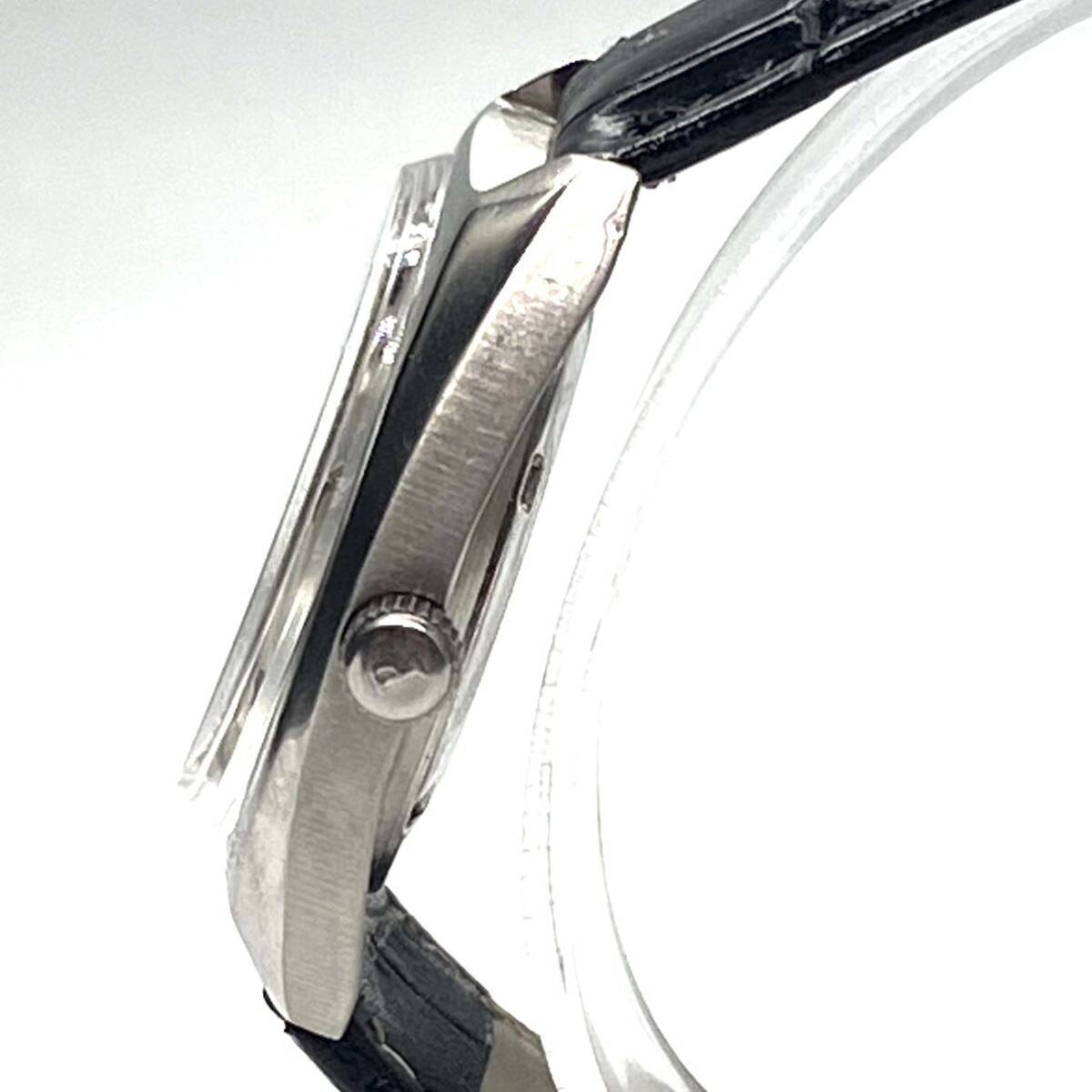 ★極美品! 動作良好! ピアジェ piaget手巻き 腕時計 アンティーク ビンテージ ウォッチ メンズ レザー ラウンド 高級ブランド 即納 m1_6