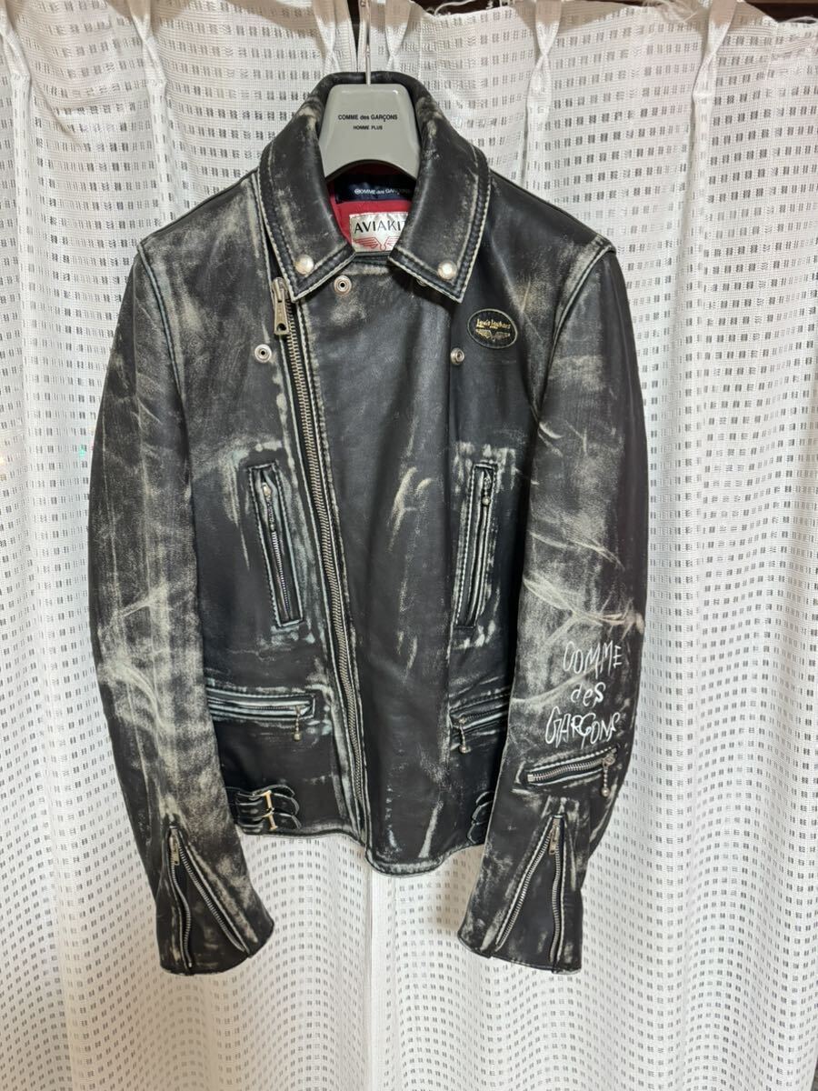 紙タグ有 青山限定comme des garcons×Lewis leathers(コムデギャルソン