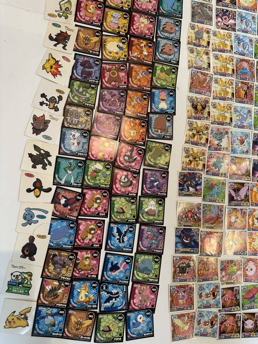 ポケモン　最強シール烈伝　ポケモンパンシール他　約350枚セット ポケモン 最強シール烈伝 ポケモンパンシール他 約350枚セット 作品別