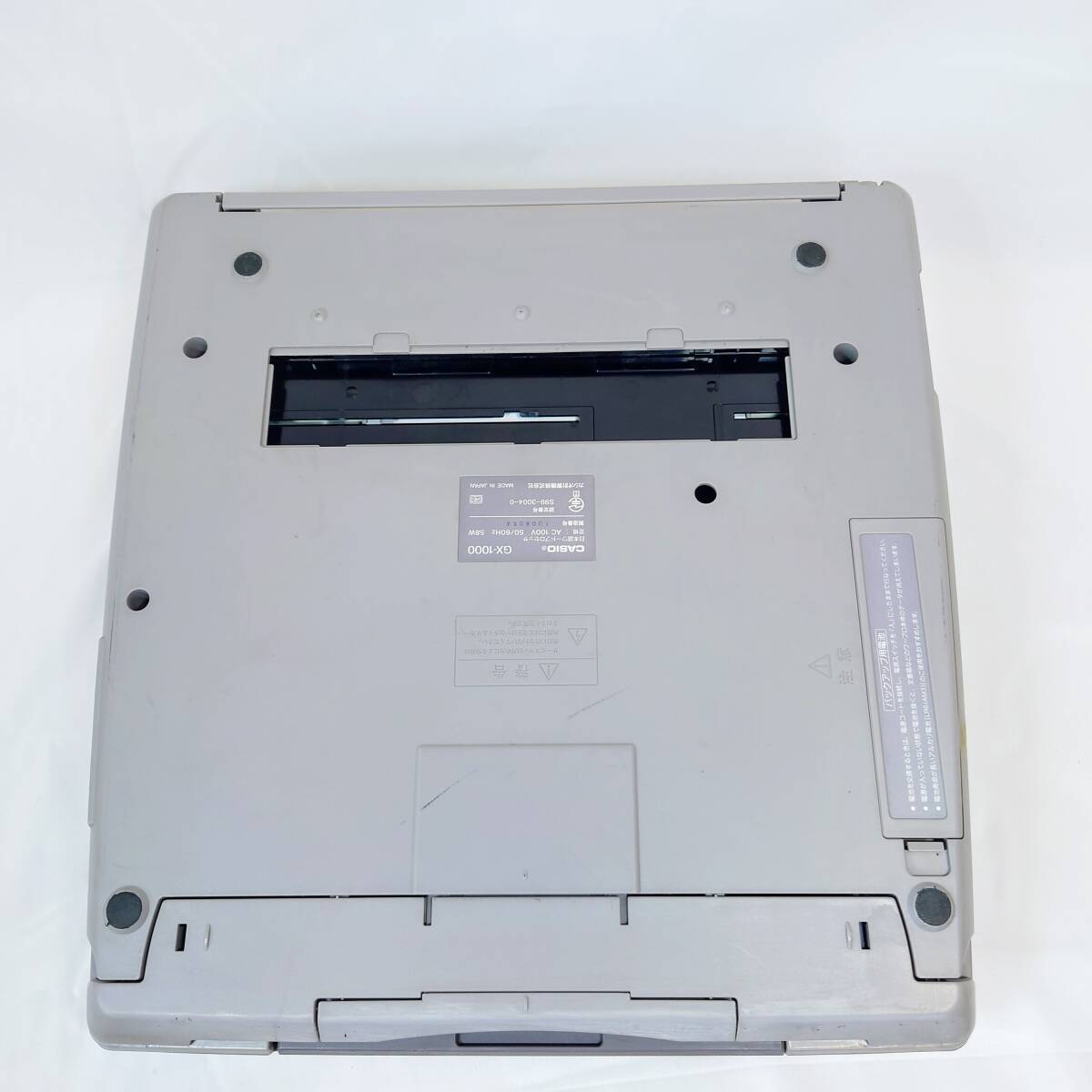 CASIO ワープロ Darwin GX-1000 日本語ワードプロセッサ テンキーユニット KY-H10 カシオ 動作確認済み_7