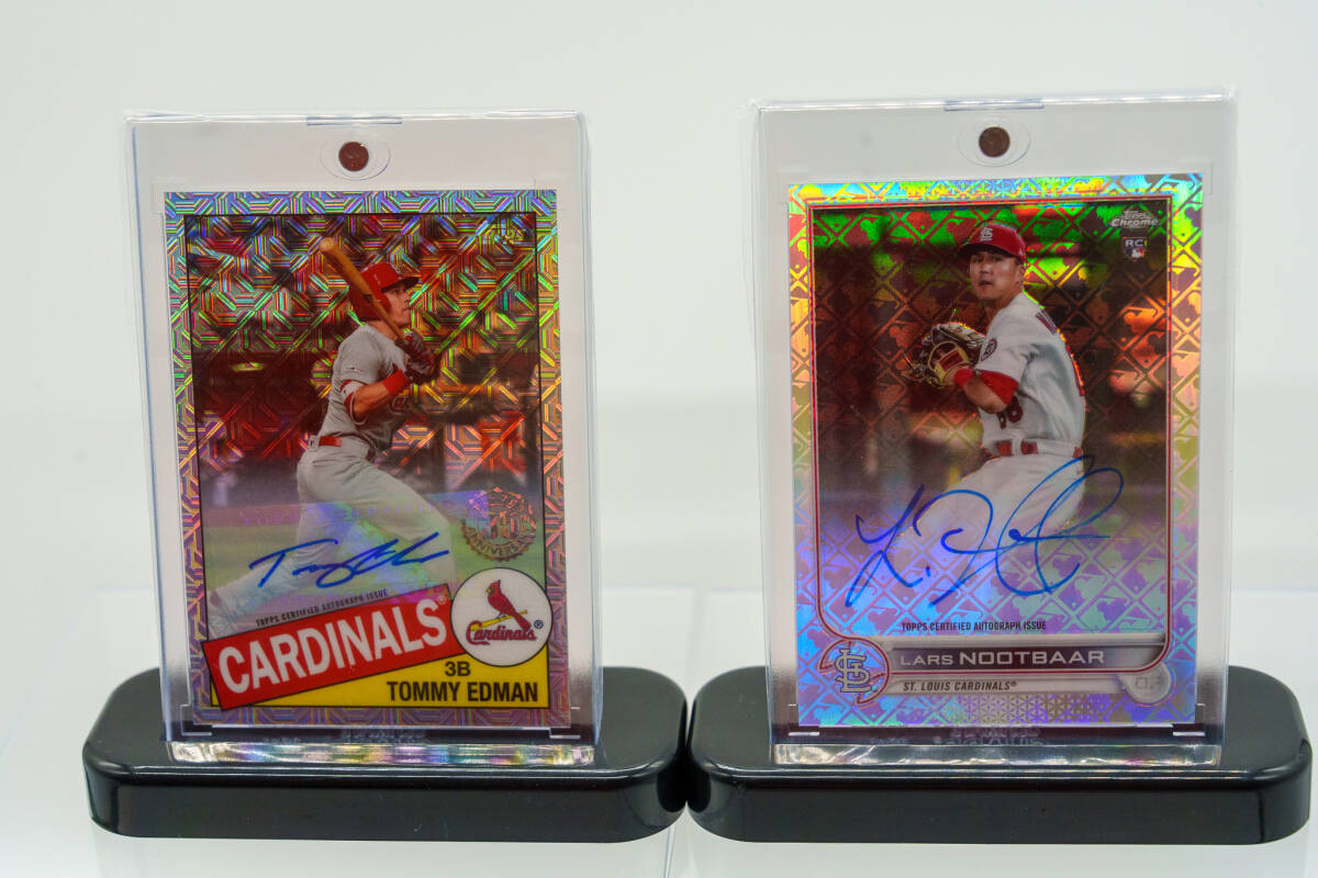1円スタート】ST. LOUIS CARDINALS Topps Auto set 直筆サインカード 9