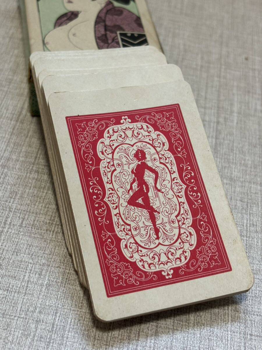 ○ 当時物 希少 浮世絵 時代物 春画 トランプ プレイングカード カード