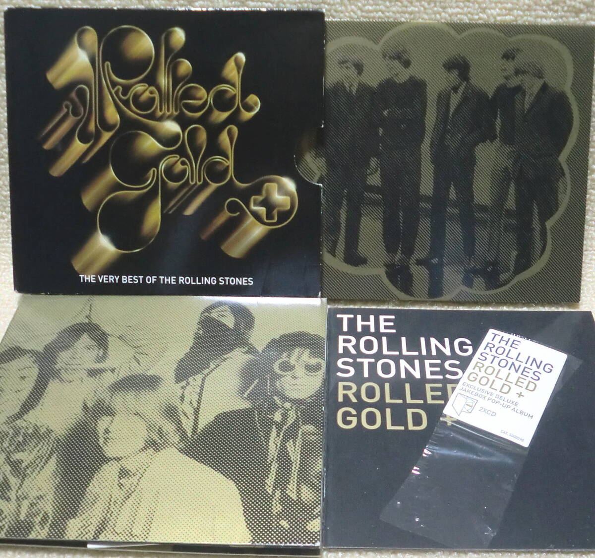 即決！送料230円○輸入盤 変型紙ジャケCD2枚組 ローリング・ストーンズ