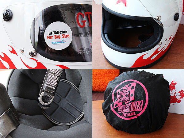 激レア 超希少 湘南爆走族 族ヘル 立花 GT750 江口 新品 L・XL(XL