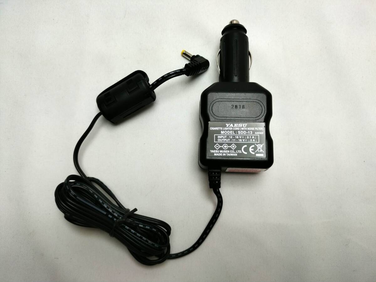 YAESU　ヤエス　DCアダブター　SDD-13　VX-5等　動作品_3