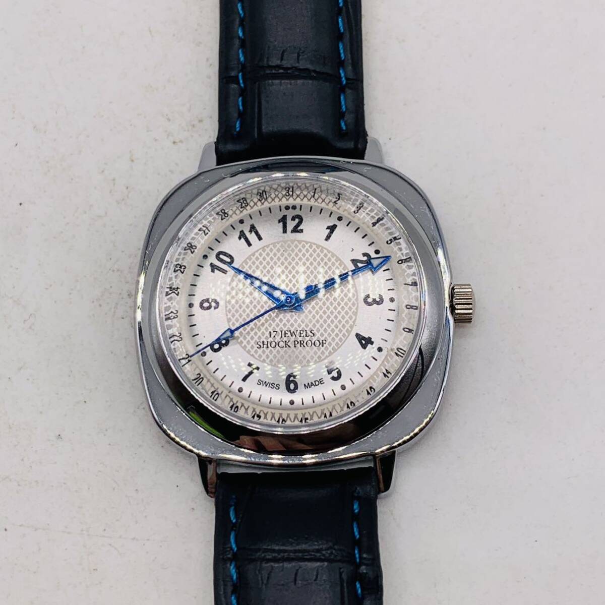 OH済★FHF★フォンテメロン★銀シルバー★1980s★中古メンズ腕時計★機械式手巻き★アンティークウォッチ★ビンテージ_2