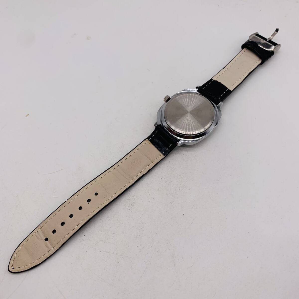 OH済★FHF★フォンテメロン★銀シルバー★1980s★中古メンズ腕時計★機械式手巻き★アンティークウォッチ★ビンテージ_6