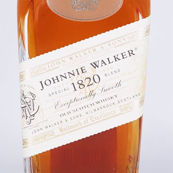 1円～☆ジョニーウォーカー 1820 スペシャル ブレンド ＊箱付 700ml 40