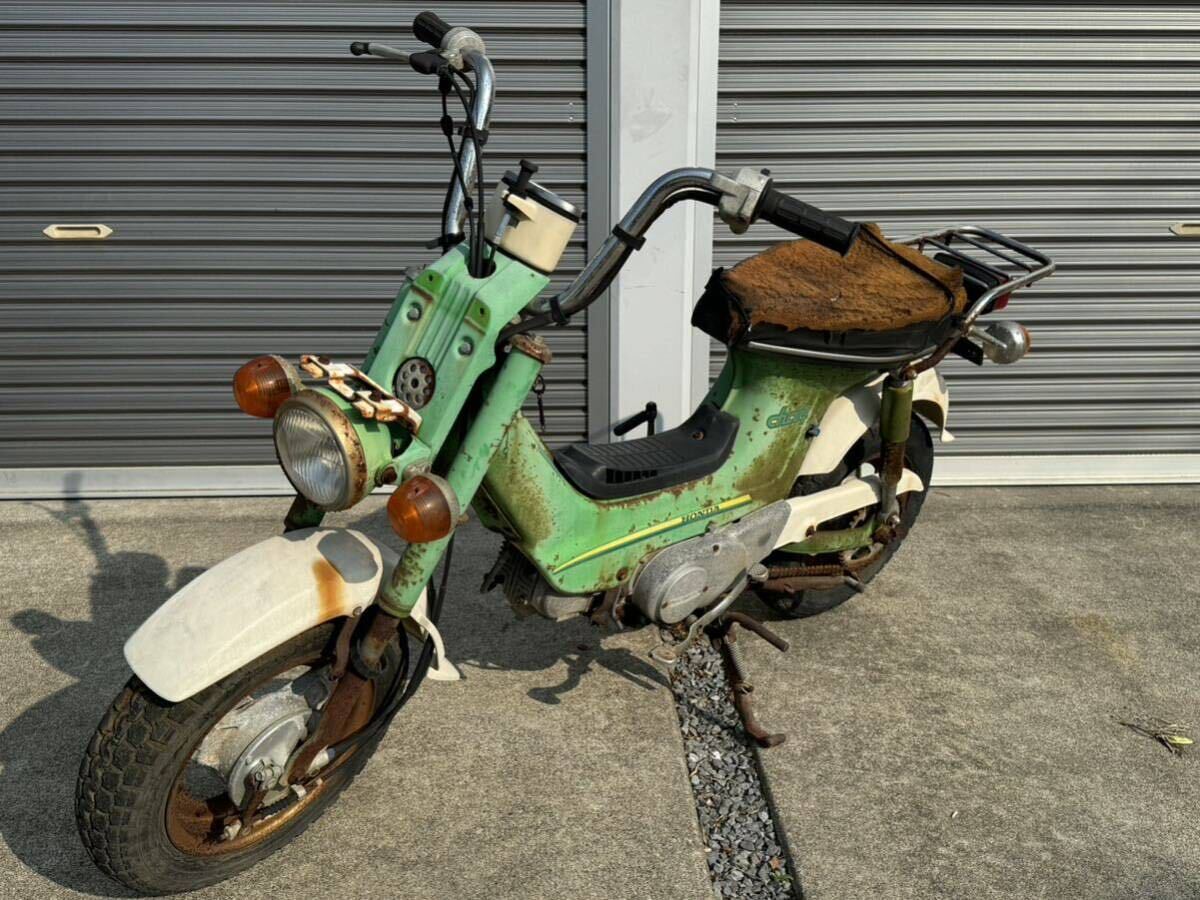 ホンダ シャリー50 CF50 書類カギ付き レストアベース 当時物 CF50Z3