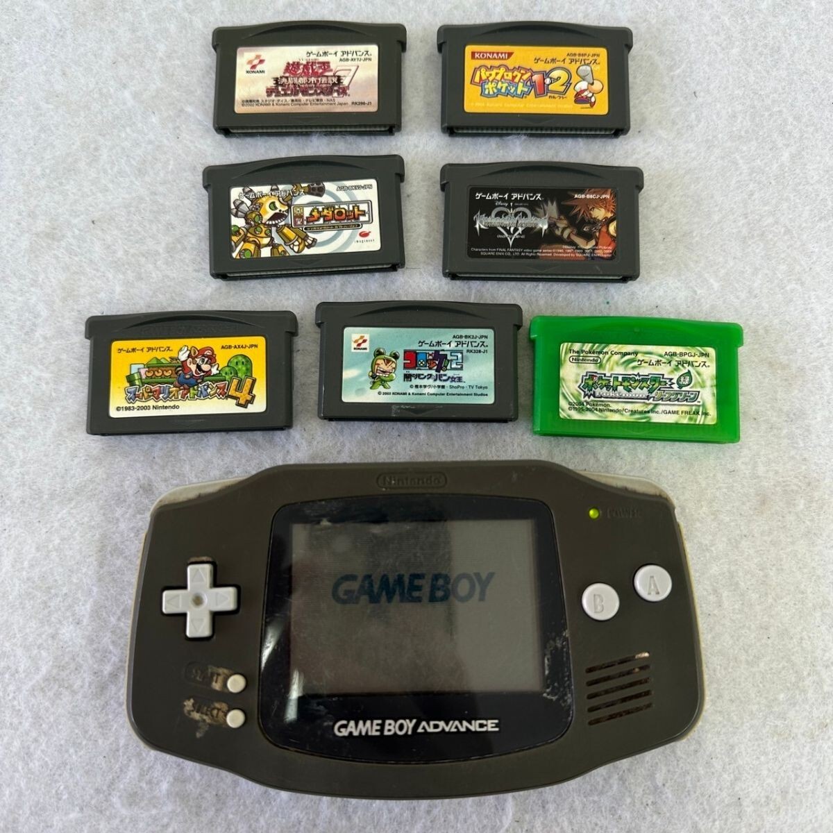 Y825-O56-69◎Nintendo ニンテンドー ゲームボーイアドバンス 本体 AGB