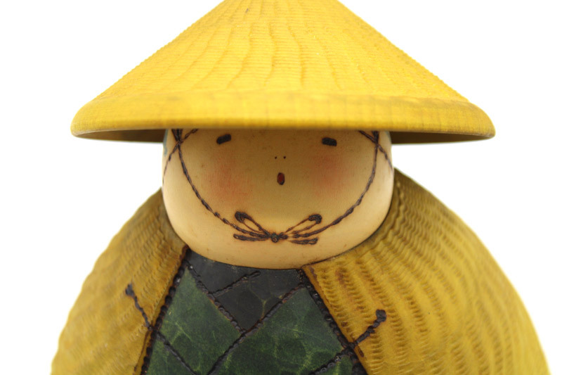 創作こけし 関口三作「幾山河」内閣総理大臣賞3回 通産大臣賞受賞3回