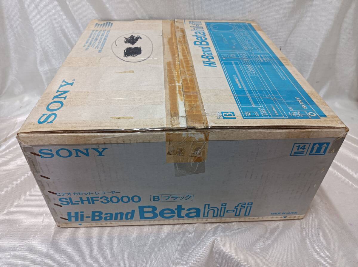 QAZ13593★新品未使用　SONY　ソニー　スーパーハイバンド　ベータビデオデッキ SL-HF3000 元箱　付属品一式_6