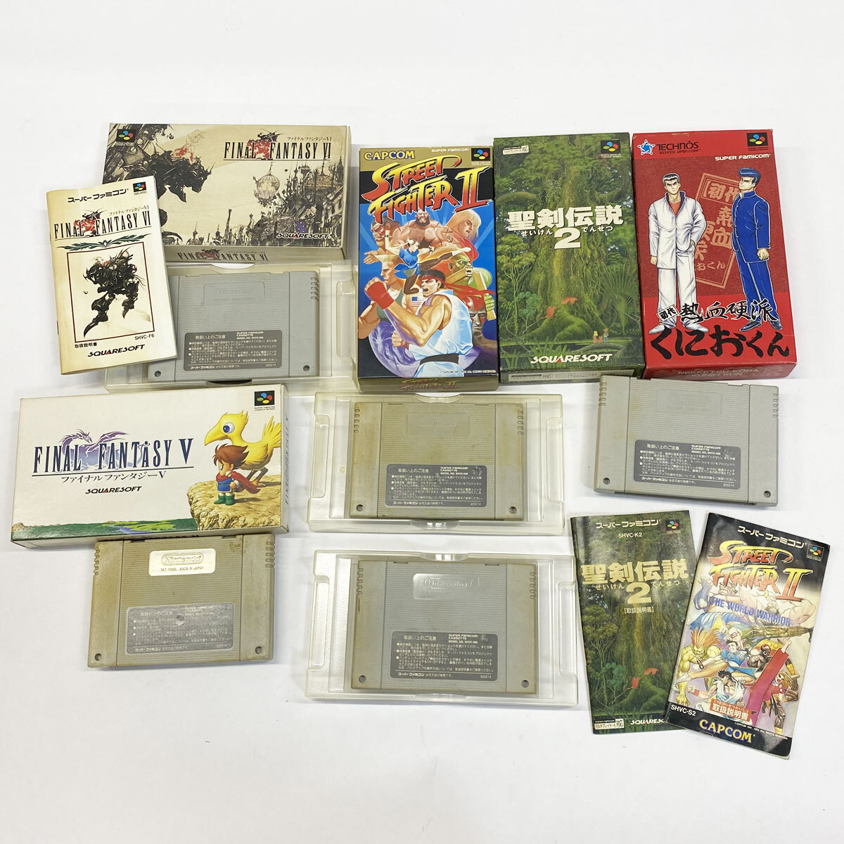 スーパーファミコン カセット ソフト まとめ売り スーファミ