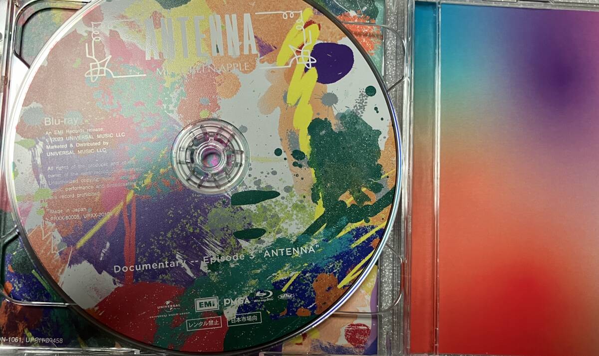 Mrs.GREEN APPLE ANTENNA CD＋Blu-ray （初回限定盤？)ミセスグリーン