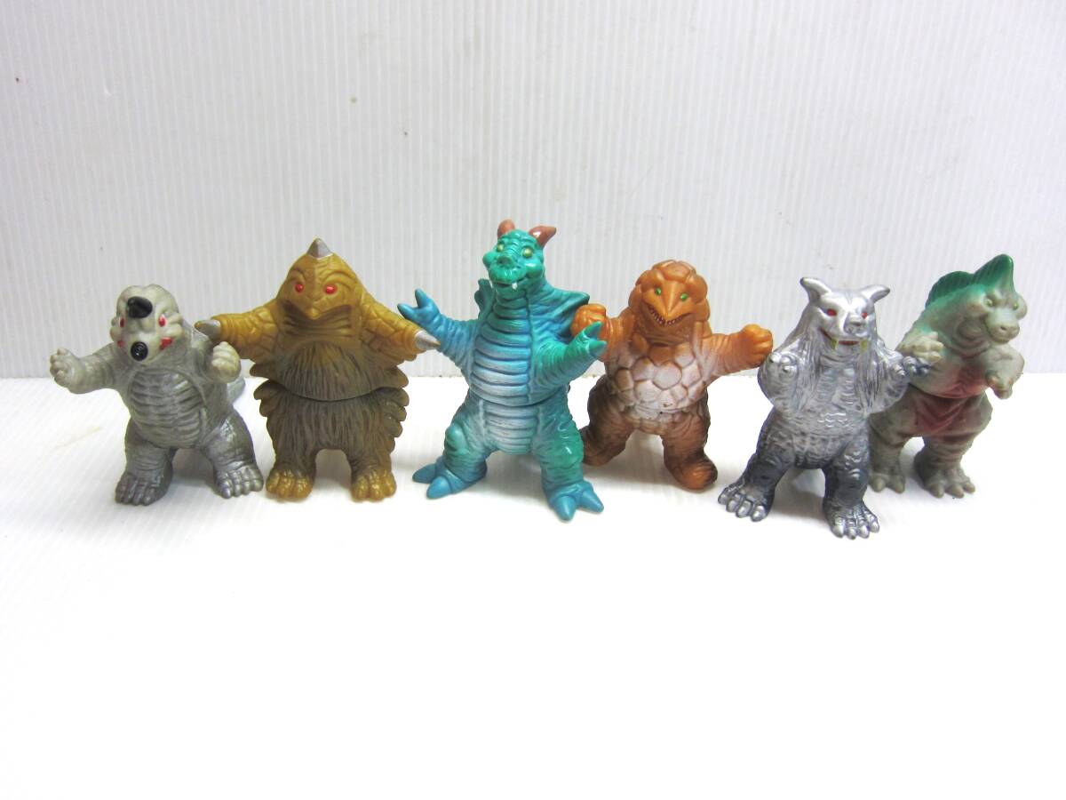 当時物 パチ物 無版権 怪獣ソフビ 6体 ウルトラマン ゴジラ