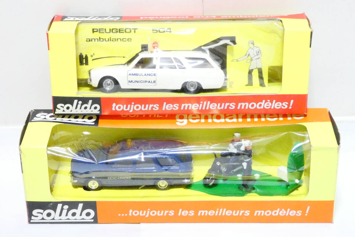 SOLDO Réf. 7002 Coffret Pompers 4 véhcules 1984
