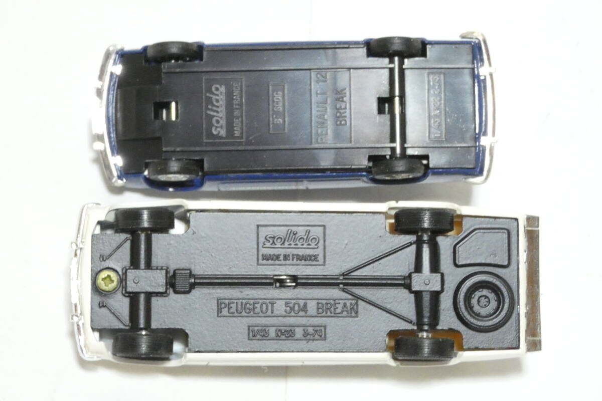 Coffret Solido 1/43 Peugeot 504 Break Et Remorque – Touring, Neuf Sous Boîte