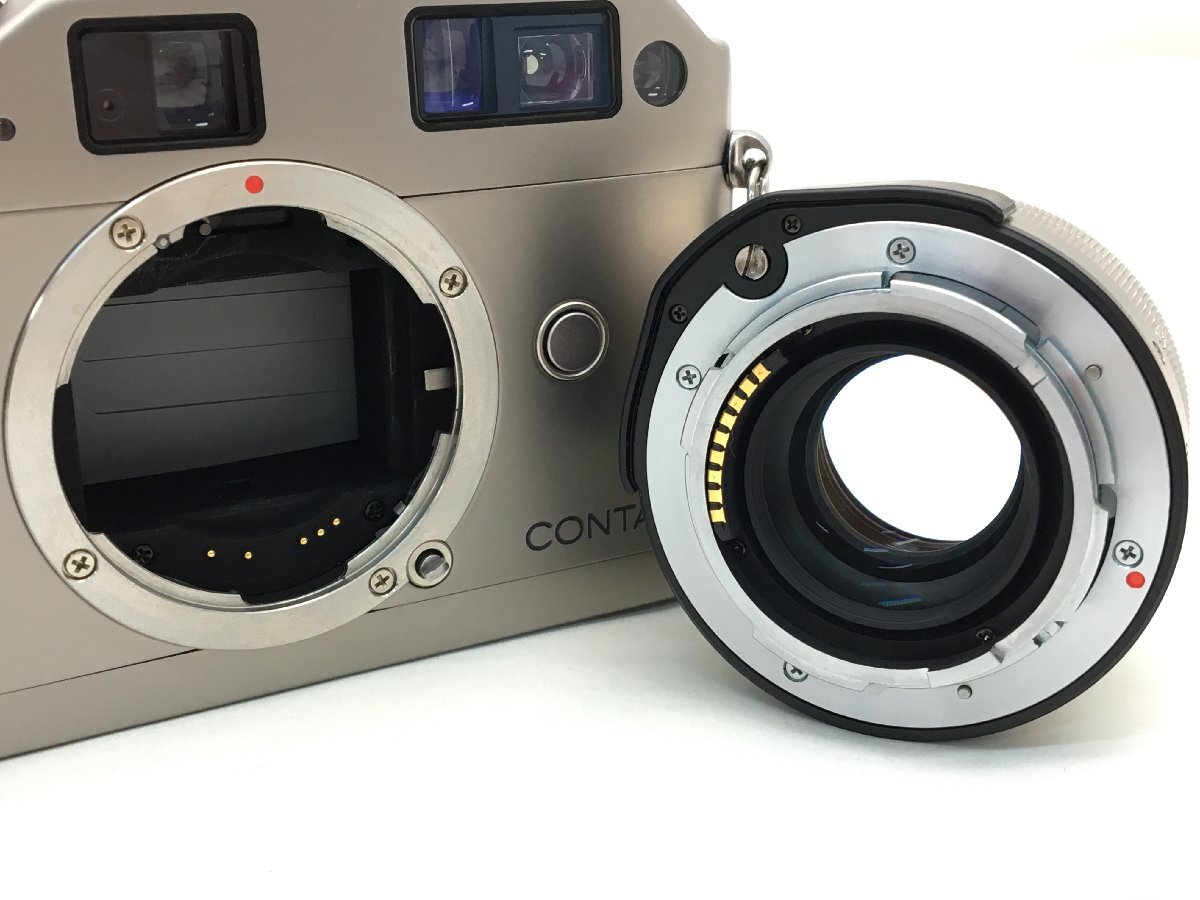 CONTAX G1/Planar 2/45 レンジファインダー シャッター確認済み ジャンク 中古【UW091028】_3