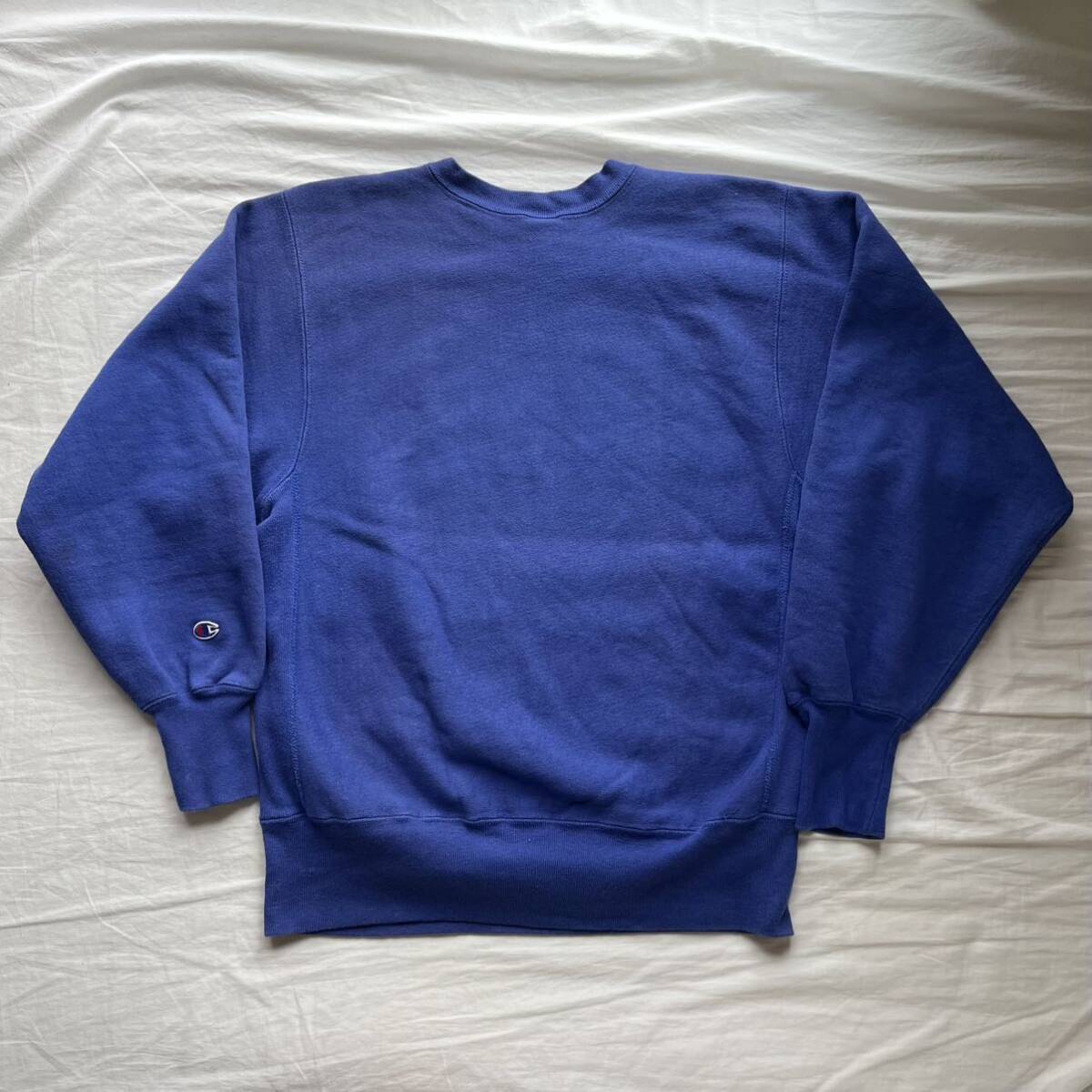 美品 デカ文字 刺繍タグ 90s】Champion チャンピオン リバースウィーブ