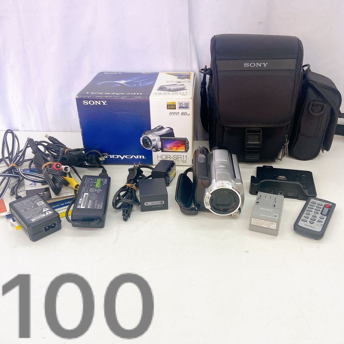 10AC016 SONY ソニー HDR-SR11 デジタルビデオカメラ ハンディカム