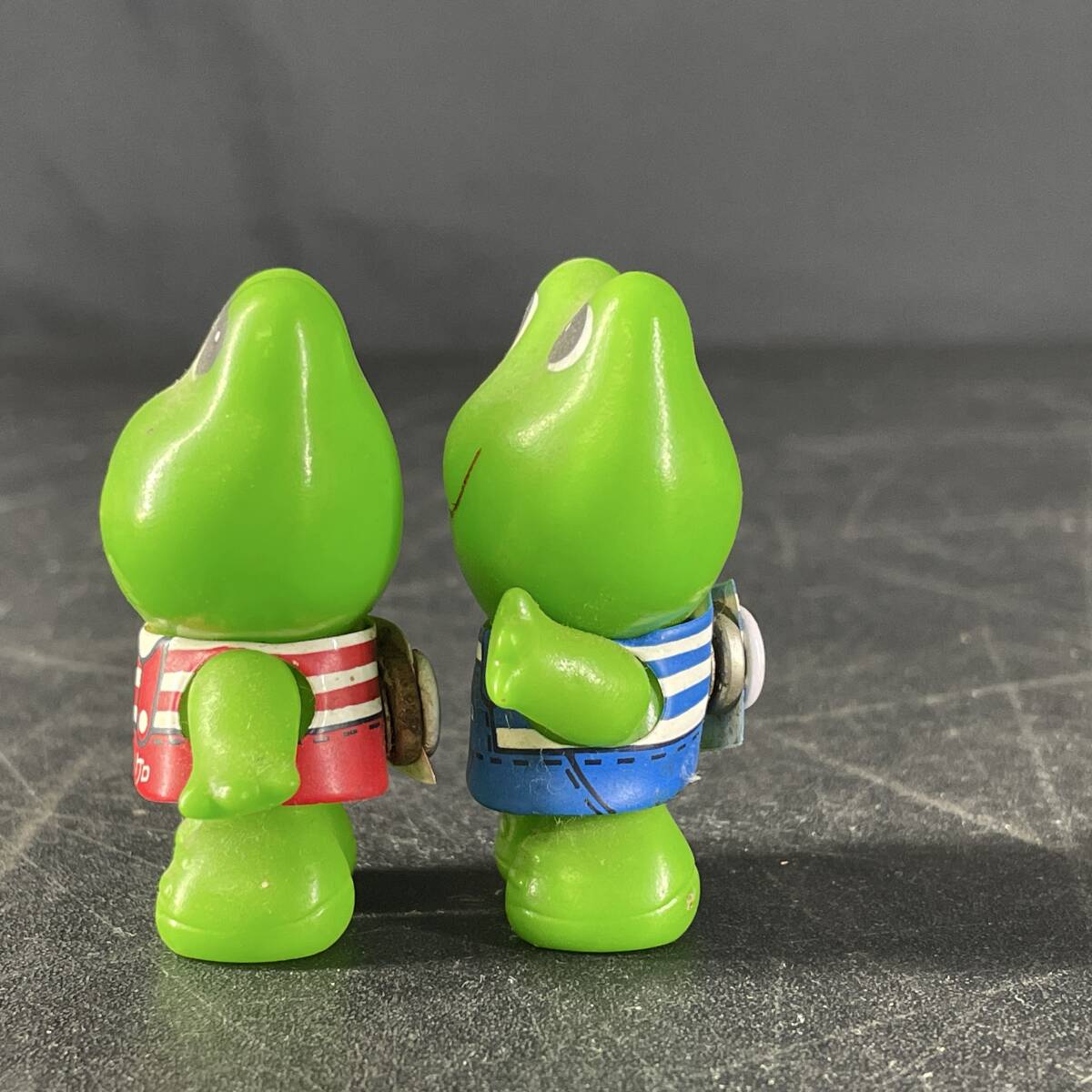 レトロ コルゲンコーワ ケロちゃん 笛つき 笛カエル ソフビ 人形 ノベルティ コーワ ケロちゃん コロちゃん ソフビ カエル 昭和レトロ 置物 当時物
