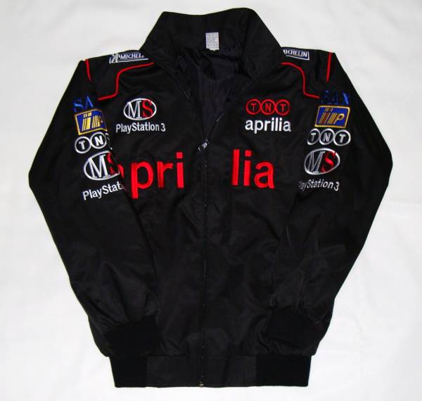 aprilia Racing アプリリア 夏物ジャケット・ブルゾンXL(デニム 
