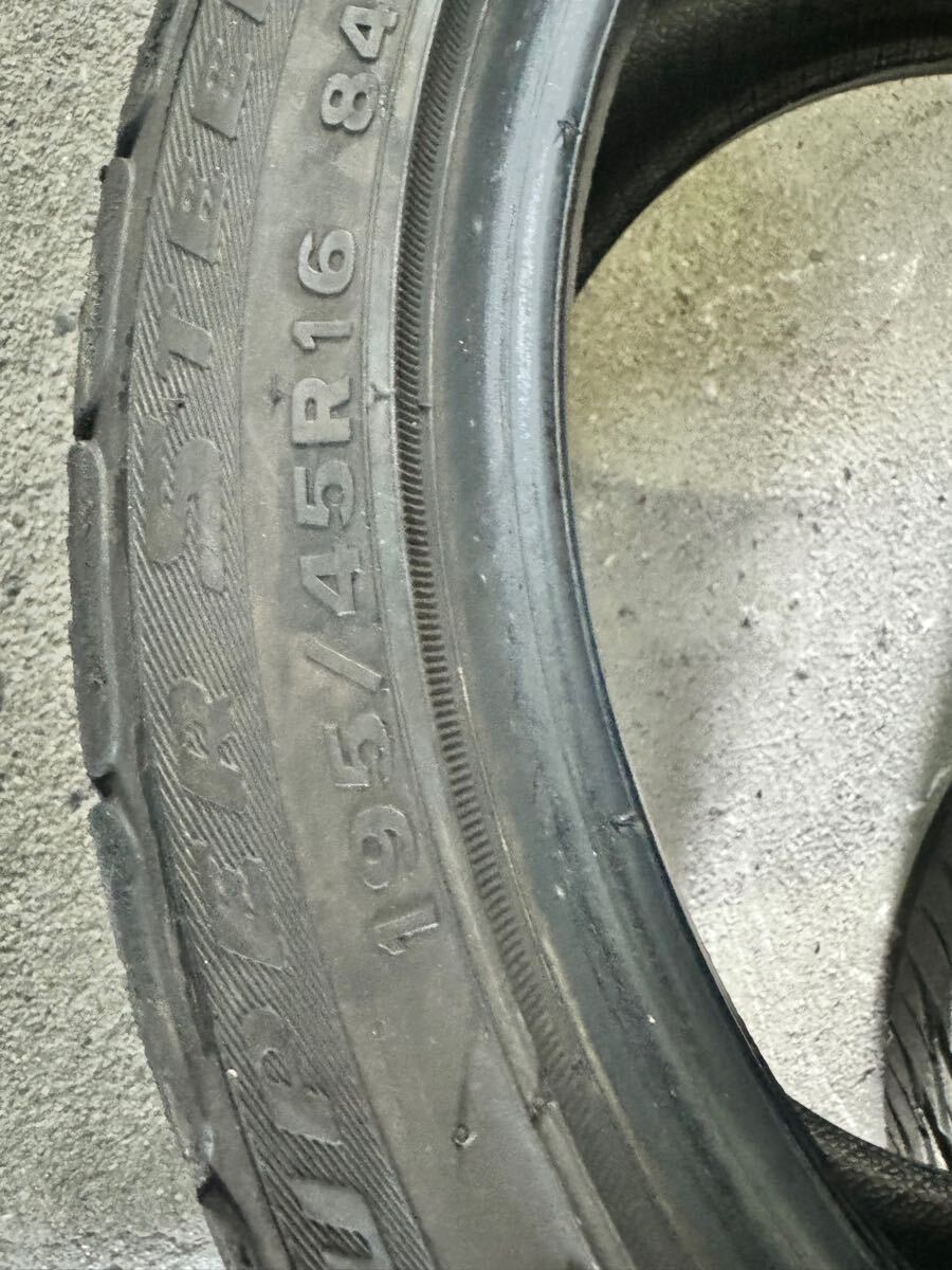 【中古タイヤ！】フェデラル 595 195/45 16 2021年製 16インチ ドリケツ 