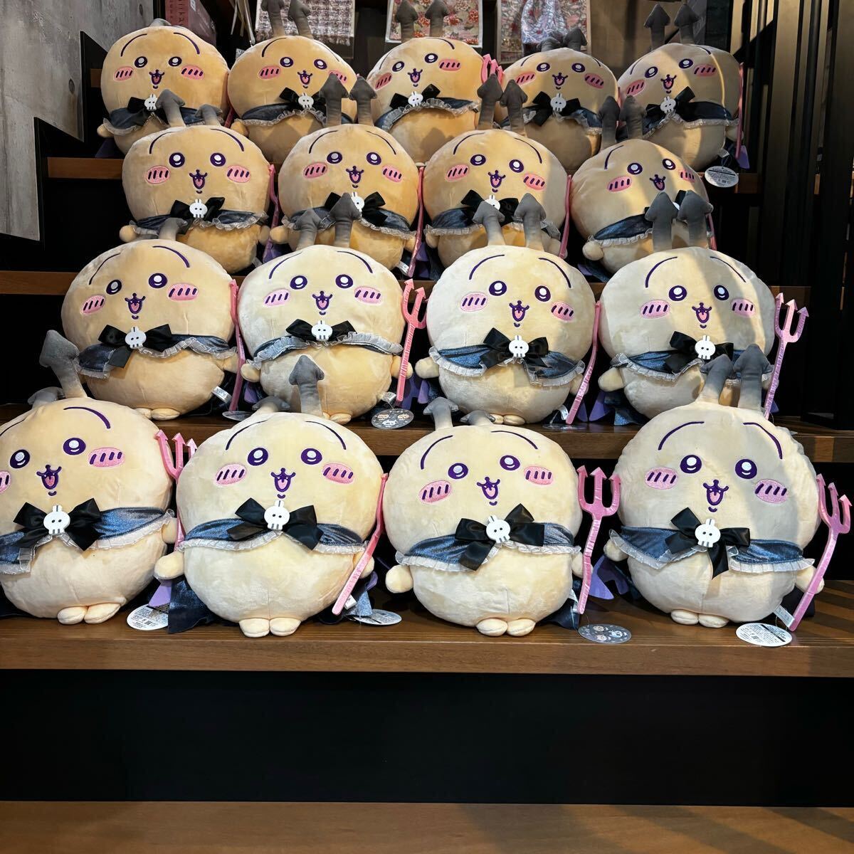 ☆未使用品 ちいかわ てんしあくま あくまなBIGぬいぐるみ うさぎ