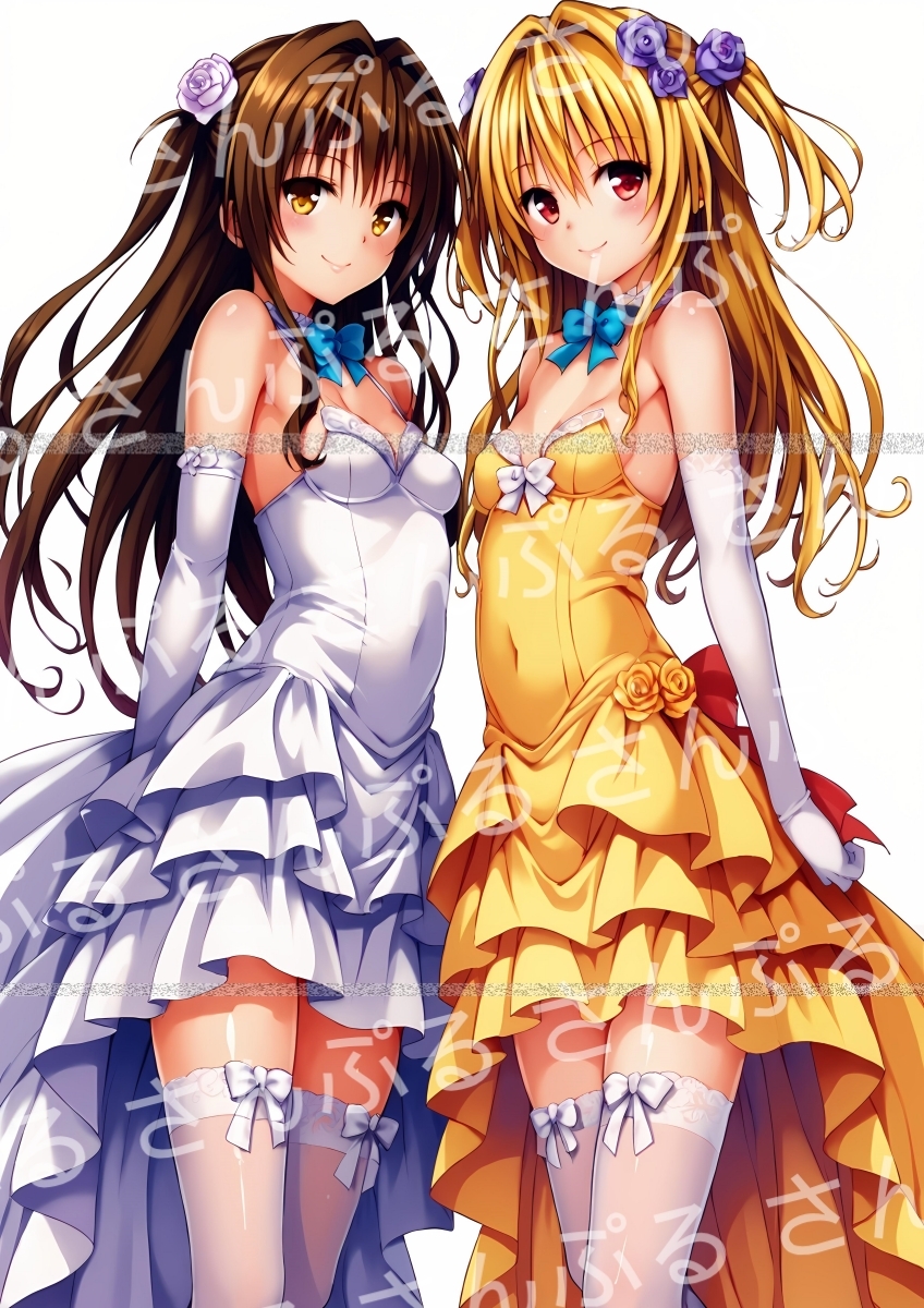 今が最安値：To Loveる 結城美柑 + 金色の闇 同人ポスター A4サイズ