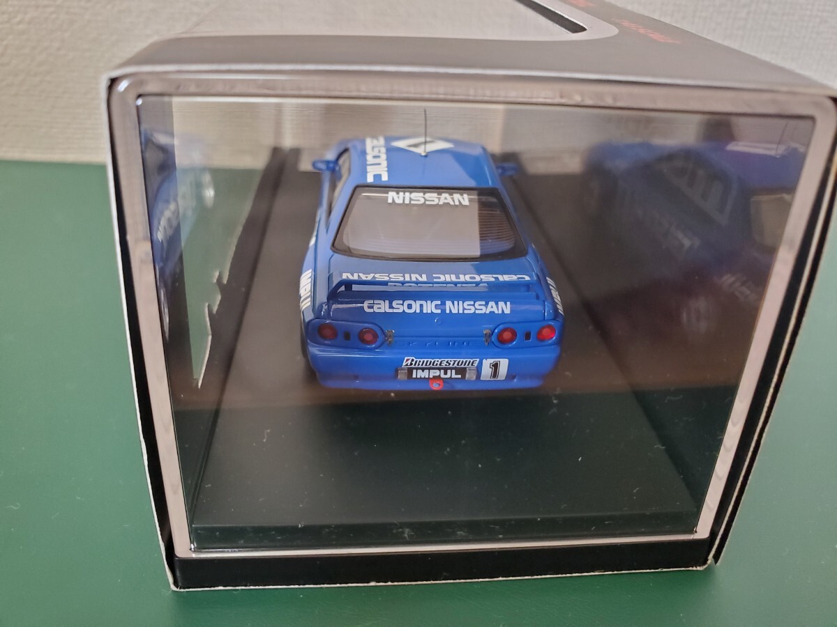 新品 1/43 hpi racing CALSONIC SKYLINE (#1) 1991 JTC No.8086 NISSAN