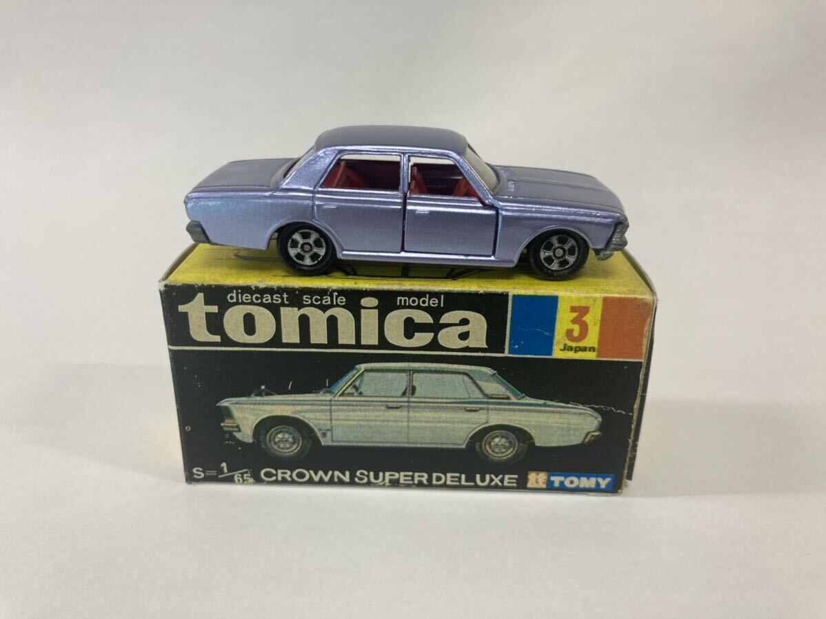 TOMICA　トミカ　クラウンDX　メタブルー　赤シート トミカ No.92 トヨタ クラウン アスリート（箱）｜トミカシリーズ No.1