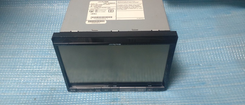 VIE-X088VF 2017年地図 アルパイン 8インチ HDDナビ スバル 8型 フルセグTV BluetoothAudio CD録音 DVD SD ビッグX 即決 アルパイン HDDナビ ALPINE アルパインVIE-X088 アルパインHDDナビVIE-X088VF地図データ2011年チェックOK 地図データ2012年チェックok
