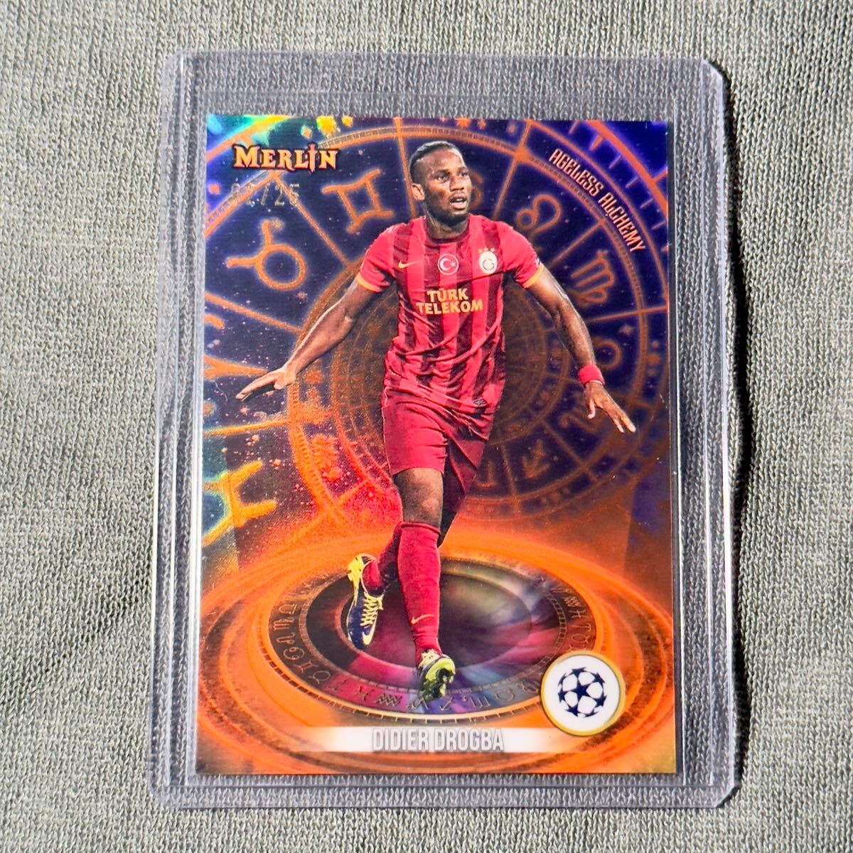 ドログバ 2023-24 TOPPS MERLIN UEFA インサート Chelsea チェルシー 