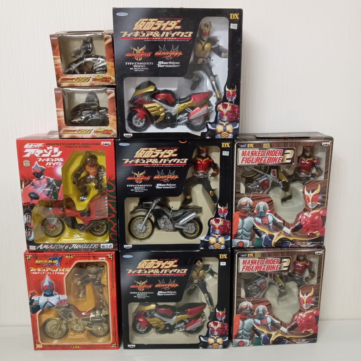 ア45【140】1円～ バンプレスト プライズ 仮面ライダー フィギュア