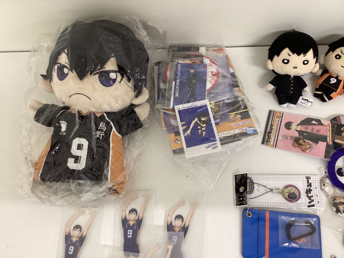 008 【現状】 ハイキュー!! キャラ分け 影山飛雄 グッズ 缶バッジ