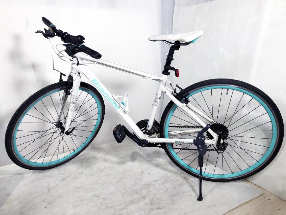 地域限定送料無料☆美品 中古☆Bianchi ビアンキ ROMA Ⅳ ローマ4 