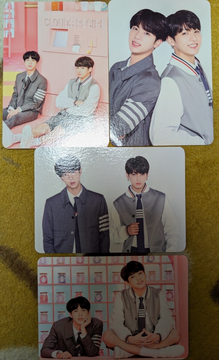 BTS 4th MUSTER Happy Ever After ミニフォトカード ジョングク&ジン