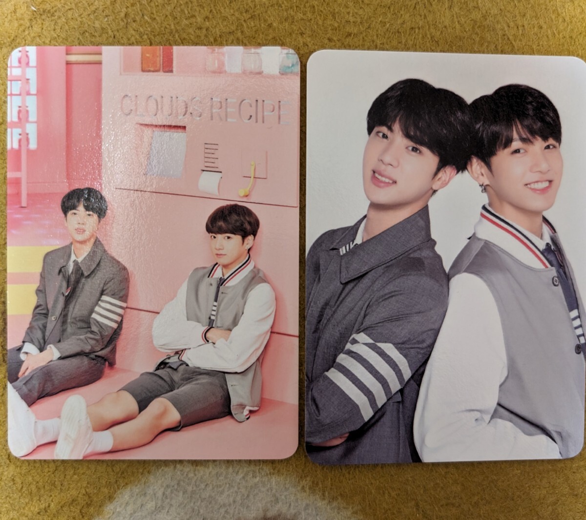 BTS 4th MUSTER Happy Ever After ミニフォトカード ジョングク&ジン