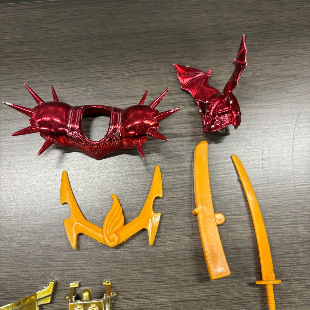 1-⑯ 希少 聖闘士星矢 教皇 アーレス その他 当時物 フィギュア レトロ バンダイ セイントクロス 聖闘士聖衣大系 コレクション 超合金_4