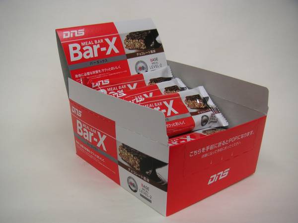 即決激安*DNS【バーエックス Bar-X】1箱*アスリート向ミールバー