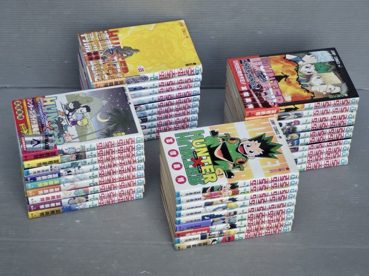 全巻初版!!【コミックセット】HUNTER×HUNTER ハンターハンター〈1～38