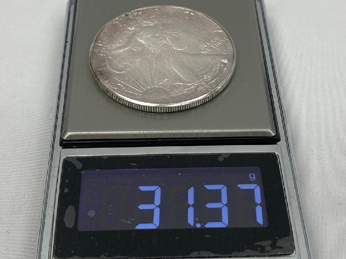 ◇◇アメリカ イーグル銀貨 1986年 1オンス ウォーキングリバティ銀貨
